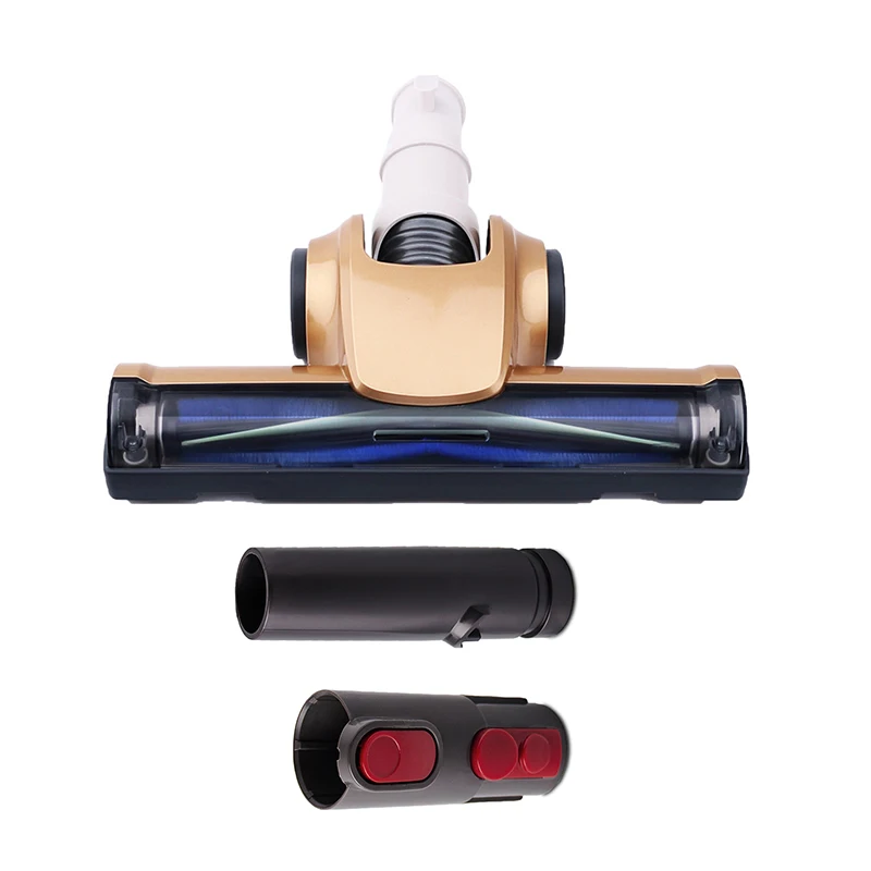 

Fits For Dyson V7 V8 V10 Sweeping Machine Accessory 1*Pneumatic Brush+2*Adapters For Carpets Hard Floors Tiles And Wood Floors