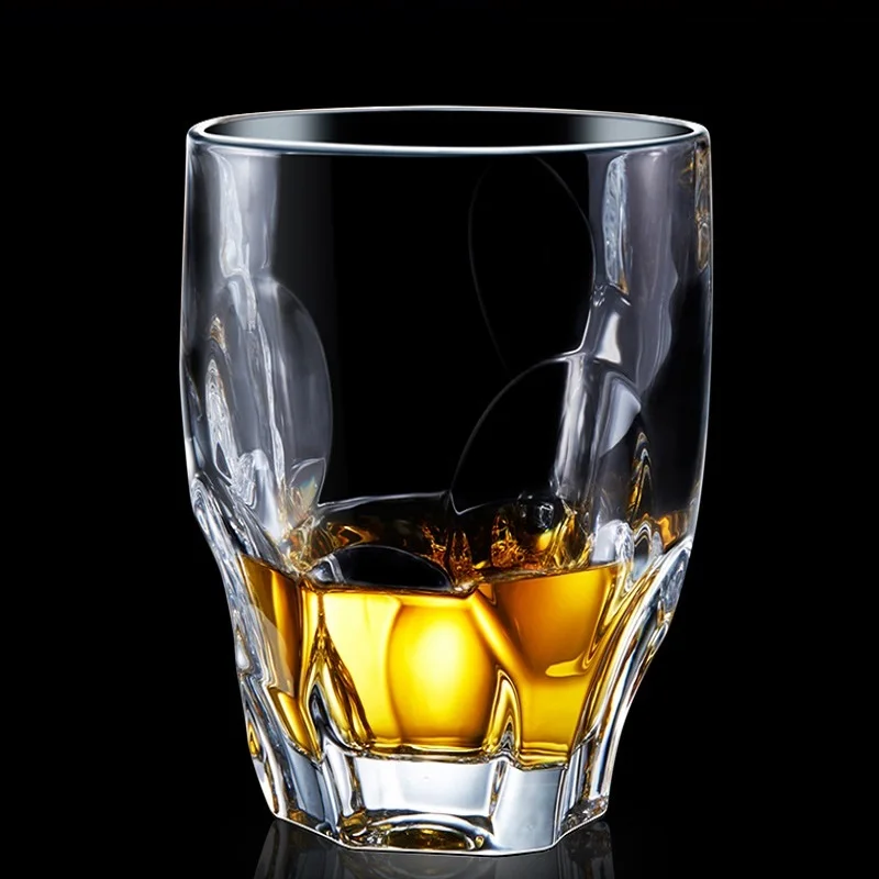 310ml Grande Bling Diamond Lead-free Crystal Wine Glass High Capacity Whiskey Vodka XO Cocktail Beer Drinking Cup | Дом и сад