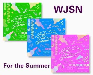 [MYKPOP]~ Официальный~ WJSN: для лета, альбом CD-SA19070301 - Цвет: 3CDs