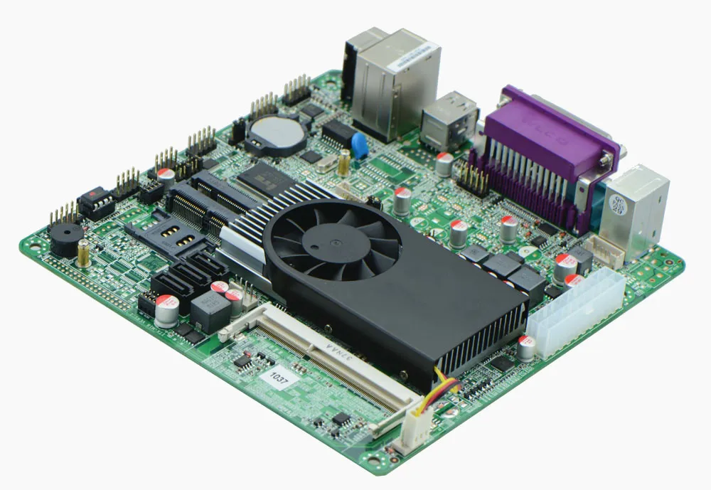 1037U /2*COM/ POS Industrial Motherboards/ ATM Motherboards/ Mini ITX Industrial Motherboards ITX-M18_A2