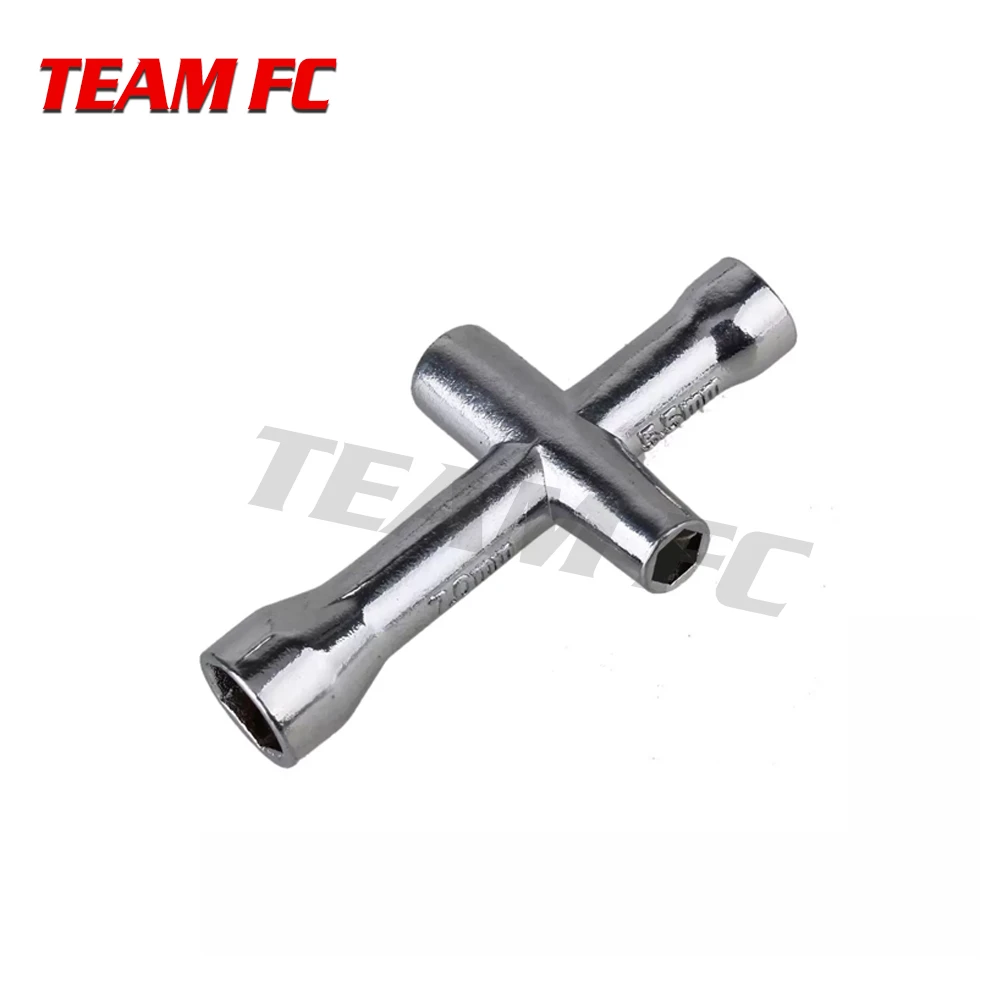 5.5mm X 7mm hex cross wrench for rc car wheel nut traxxas axial associated losi
