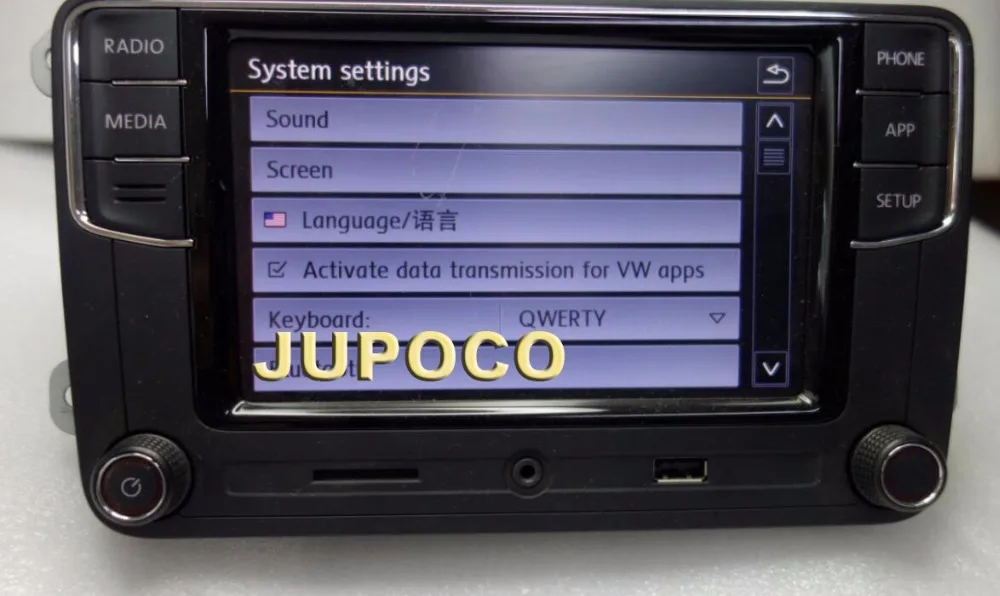 Flash Deal RCD330 RCD330G Plus CarPlay APP 6.5" MIB Car Radio For Golf 5 6 Jetta CC Tiguan Passat Polo 6RD 035 187B 0