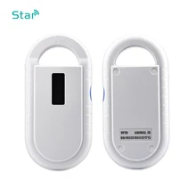 Pet tarayıcı ISO11784/5 FDX-B Hayvan pet kimlik okuyucu chip transponder USB RFID el mikroçip tarayıcı köpek, kediler, at(China)