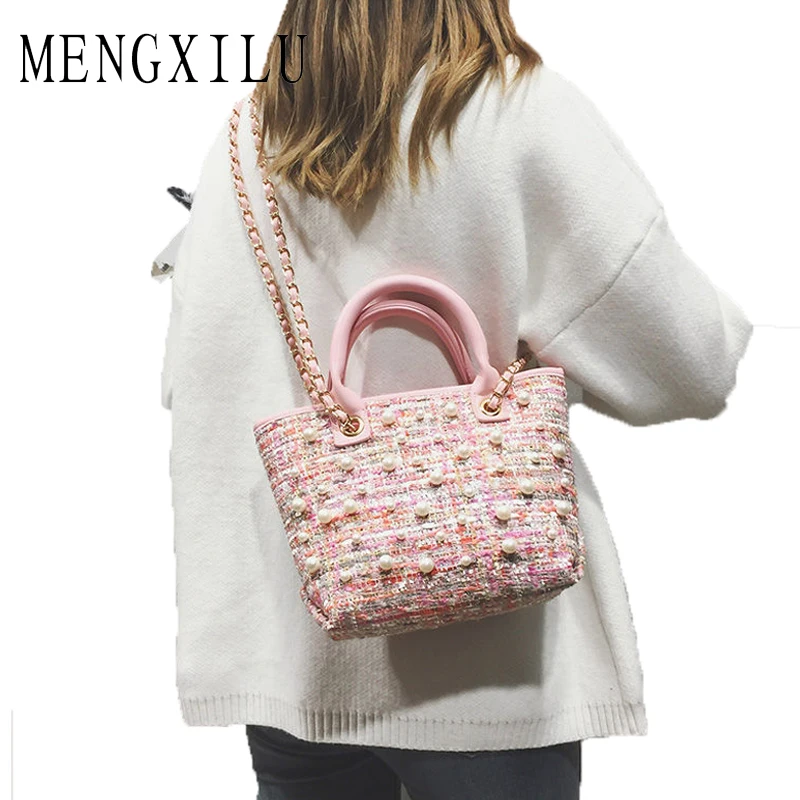 

Fashion Smile Women Tote Bag Scrub Pu Leather Women Handbags Crossbody Bags For Women Designer Trapeze Messenger Bag Pearlsac