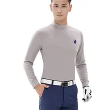 Pgm Golf Мужская футболка с длинным рукавом мужское мягкое нижнее белье зимняя спортивная одежда удобная эластичная быстросохнущая футболка AA11843