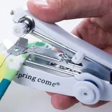 Mini Portable Sewing Machine Simple Household Manual Mini Clothes Sewing Machine DIY Tool