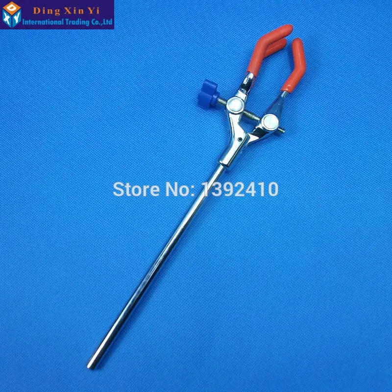 1PC 0-70mm Three Prong Extension Single Adjustment Flask Test Tube Laboratory Clamp laboratory clamps
