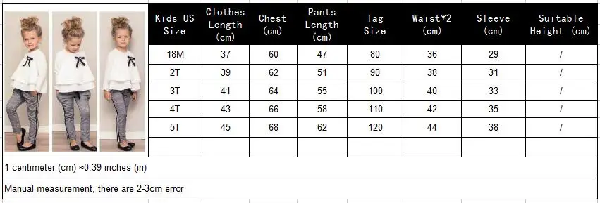 Одежда для маленьких девочек; Футболка с оборками; Топы+ штаны в клетку; комплект одежды с длинными рукавами; осенне-зимняя одежда