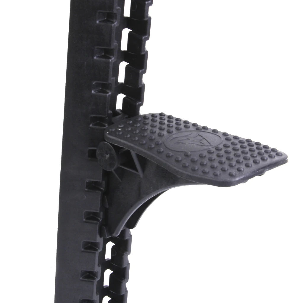2pcs 46cm Nylon Durable Fishing Boat Kayak Foot Brace Pedal Kit With Trigger Lock Canoeing Rafting Water Sports Rowing Boats