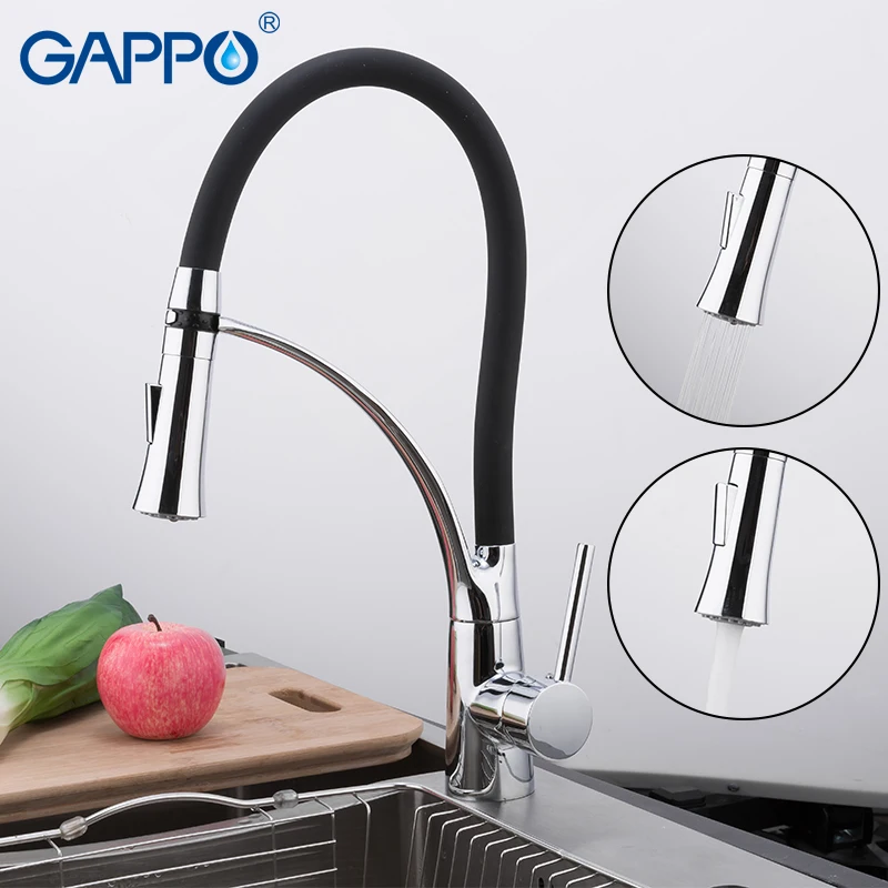 GAPPO кухонный кран, смеситель для раковины, распылитель, кухонный кран на бортике, кран для кранов, verduras de ceramica