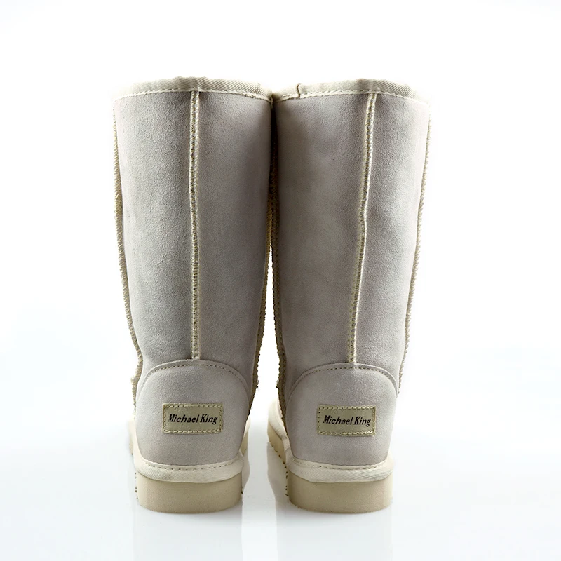 Классические женские зимние ботинки; новая кожаная теплая зимняя обувь; bota feminina botas mujer zapatos; женские водонепроницаемые зимние ботинки