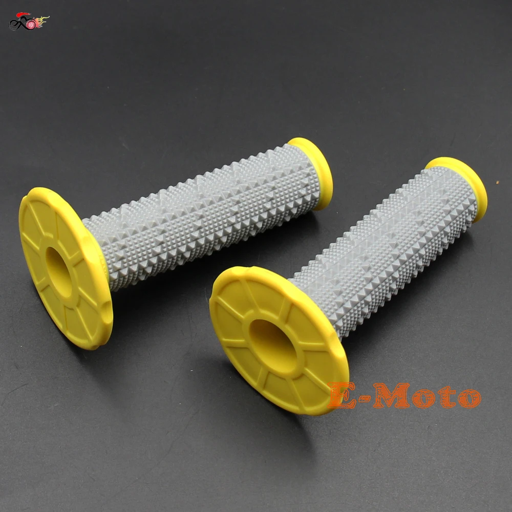 

YELLOW HandleBar Grips Rubber Pillow Top Gel Grips For KTM EXC EXCF SX SXF SXS MXC MX Pit Dirt Bike Motocross Motorcycle E-Moto
