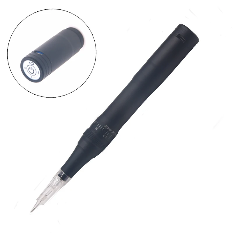  Microblading tool permanent make up wireless charging tattoo machine adjust speed eyebrow tattoo ma