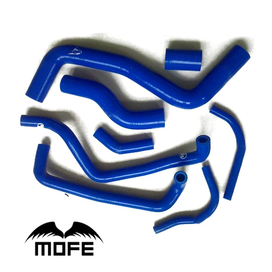 Mofe 8 шт. синяя фотовспышка для Toyota Corolla 1 7AFE 4AFE 1993 1997|radiator hose kit|silicone radiator kithose kit |
