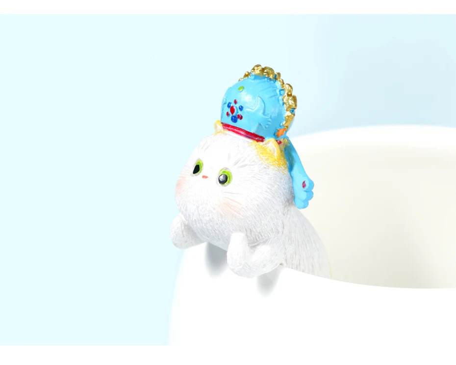 Mini Forbidden City kitten ornaments toys 04