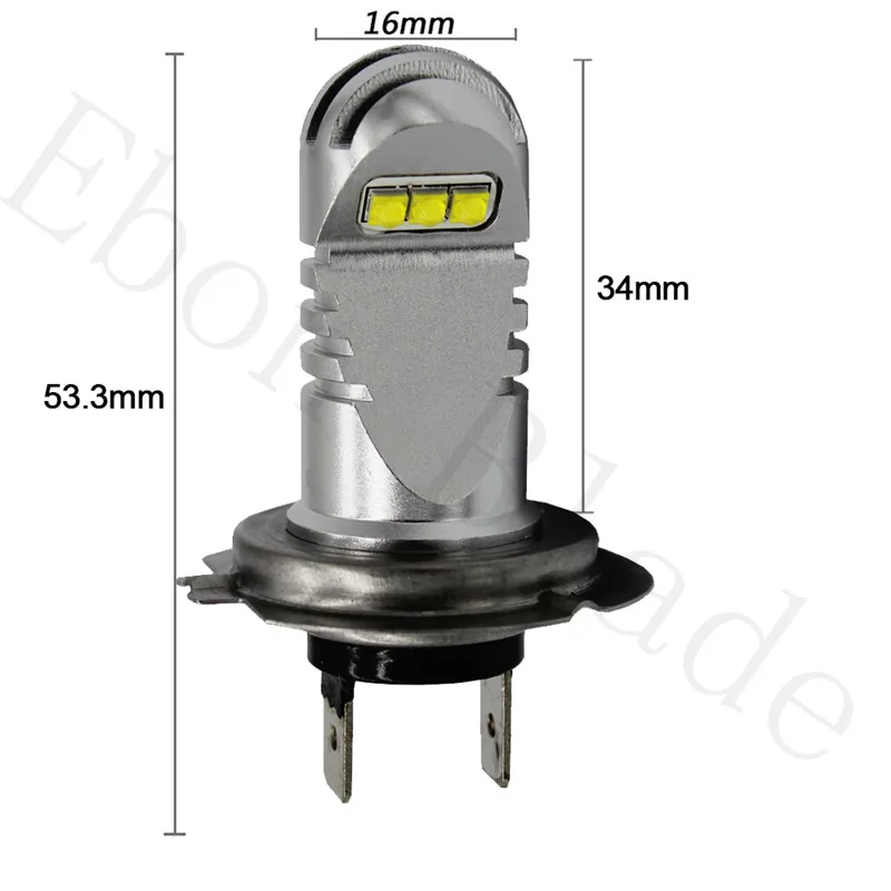 2X30 Вт H7 H4 9005 9006 H11 H8 H16 P13W Canbus Error Free светодиодный светильник Противотуманные фары Дневные Фары Светильник 12V 24V белый 6000 К Противотуманные фары DRL вождения лампы светильник s