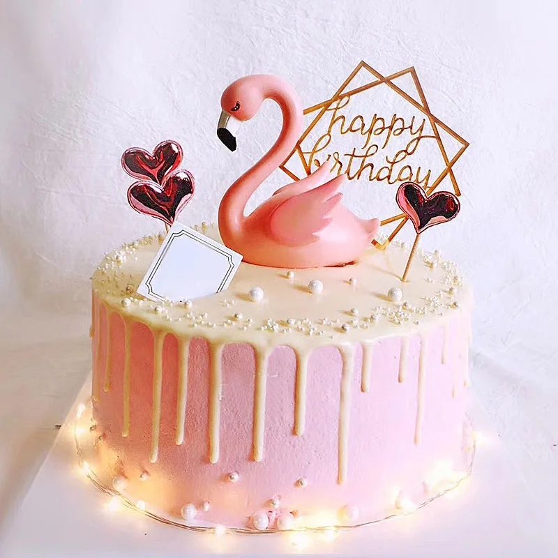 Набор инструментов для украшения торта с фламинго свадебный набор торта|set cake