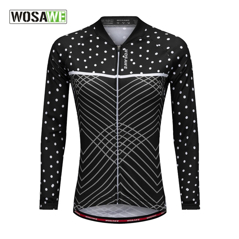 

Outdoor Sport Windproof Long Sleeve Cycling Jersey MTB Ropa Maillot Ciclismo Hombre Motocross Sportswear