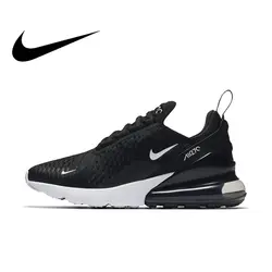 Оригинальный Nike Оригинальные кроссовки AIR MAX 270 Для женщин Беговая Спортивная обувь Открытый кроссовки хорошее качество удобные низкие