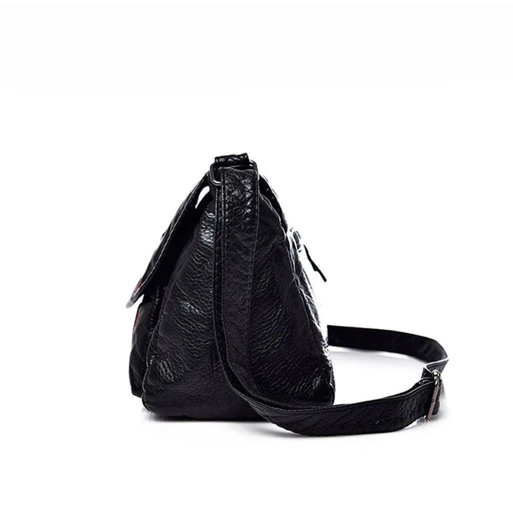  Genuine Leather Women's Handbags Cowhide Leather Shoulder CrossBody Bags Ladies Fashion Patchwork W - 32980924878