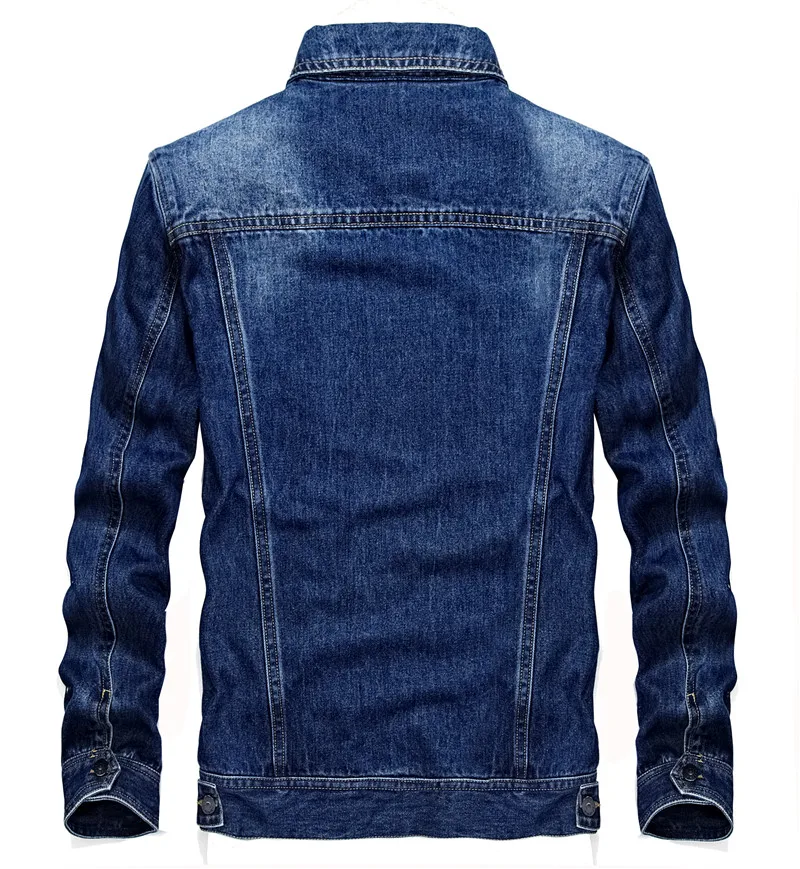 New Stylish Brand Tace Shark Men's Denim Jacket Casual Retro Streetwear Jeans Jacket Coat Shark Clothing Denim Jaqueta Masculina New Stylish Brand Tace Shark Men's Denim Jacket Casual Retro Streetwear Jeans Jacket Coat Shark Clothing Denim Jaqueta Masculina