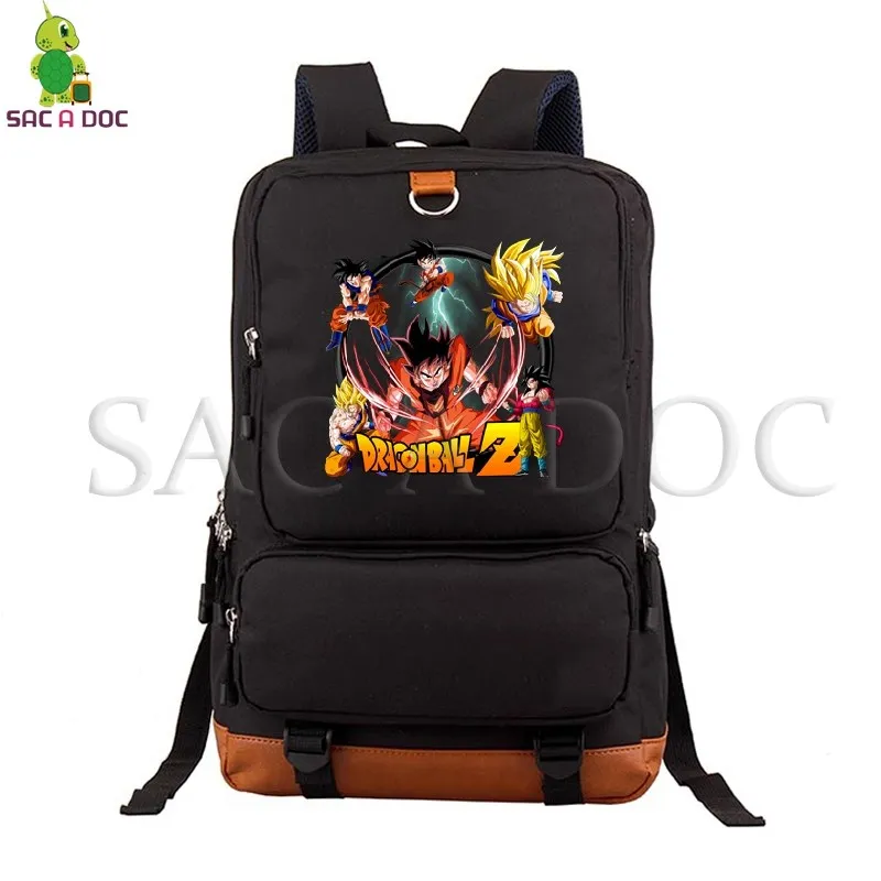 

Dragon Ball Circle Icon Backpack Super Saiyan Goku School Bags for Teenagers Boys Girls Large Capacity Laptop Travel Rucksack