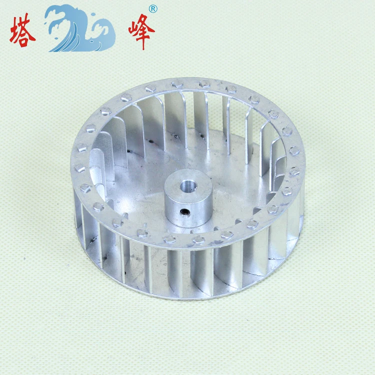 

80mm(3.15in) mini aluminum wheel small centrifugal impeller 8mm shaft