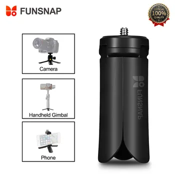 

Funsnap Tripod for Phone Smartphone Camera Tripod Stand Handle Gimbal For Zhiyun Smooth 4 Camera Gopro 7 6 5 4 Mini Tripods