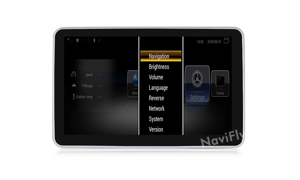 Flash Deal Navifly Android AUX Bluetooth Car multimedia player for Benz G Class W463 2016-2019 support OBD2 Carplay radio 4G wifi 16