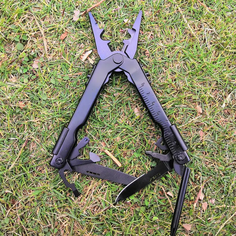 

Daicamping black long nose folding multi functional plier portable mini tools pliers combination plier tools