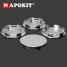 4 Uds. 60mm emblema de la cubierta del cubo de la rueda del coche emblema para Toyota Opel BMW AUDI Kia Lada Volvo Renault Ford Honda Hyundai Suzuki