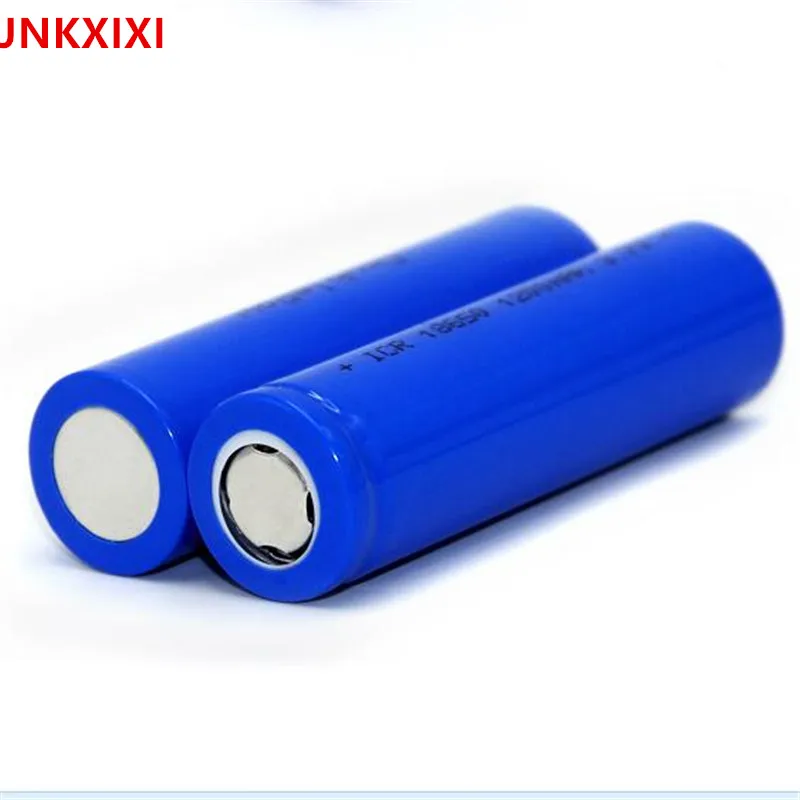 2 шт JNKXIXI 18650 перезаряжаемая батарея литий-ионная батарея 1200mAh литий-ионная батарея для фонарика