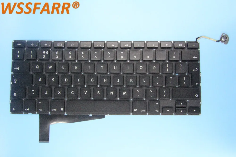 Новая сменная Клавиатура для ноутбука APPLE MACBOOK PRO A1286 MB470 MB471 2008 дюйма клавиатура с