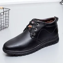 Handmade Shoes Men Full Grain Leather Men Boots, Super Cool Ankle Boots ,High Quality winter Men Working Shoes