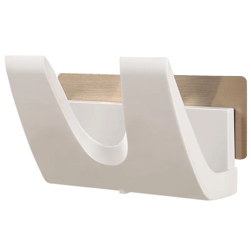 

Punch-free kitchen pot racks household pot racks wall-mounted put the lid of the dish cutting board rack chopping board LU42418