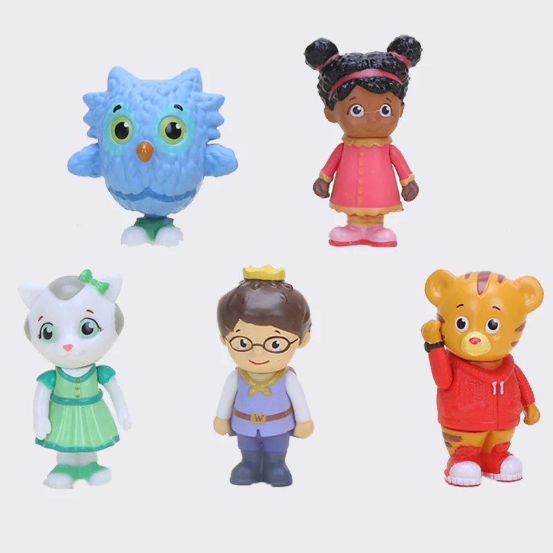 5pcs Set Daniel Tiger S Neighborhood Friends Figures Set Daniel