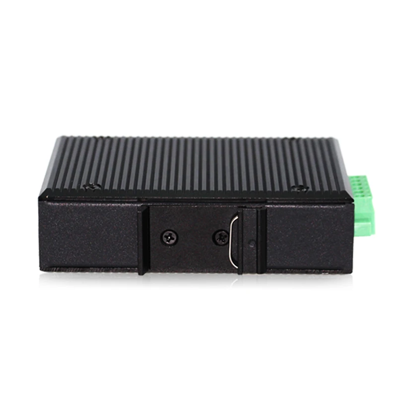100 м промышленный переключатель 2 порты и разъёмы 10/100Base TX к 100Base FX промышленных POE