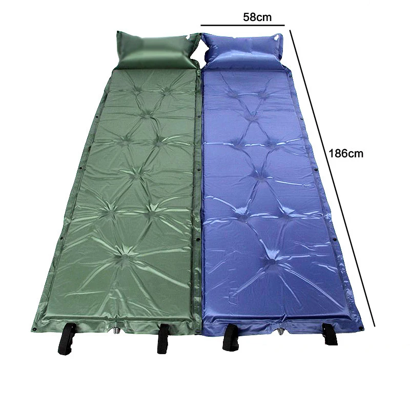  Camping Cushion Folding Bed Outdoor Furniture Garden Bedroom Portable Soft Bed 186X56X2.5 CM Furnit