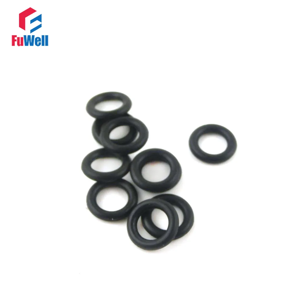 200pcs 3mm Thickness NBR O Ring Seals 20/21/22/23/24/25/26/27/28/29mm