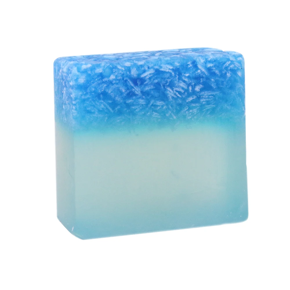 Натуральное органическое травяное голубое белое Отбеливающее мыло ручной работы осветляющее для удаления прыщей на коже очистка и увлажнение мыло для ванны TSLM1