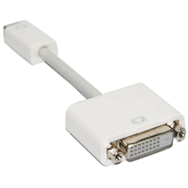 Mini DVI Male Plug to DVI D (24+1) Female Monitor Adapter Compatible