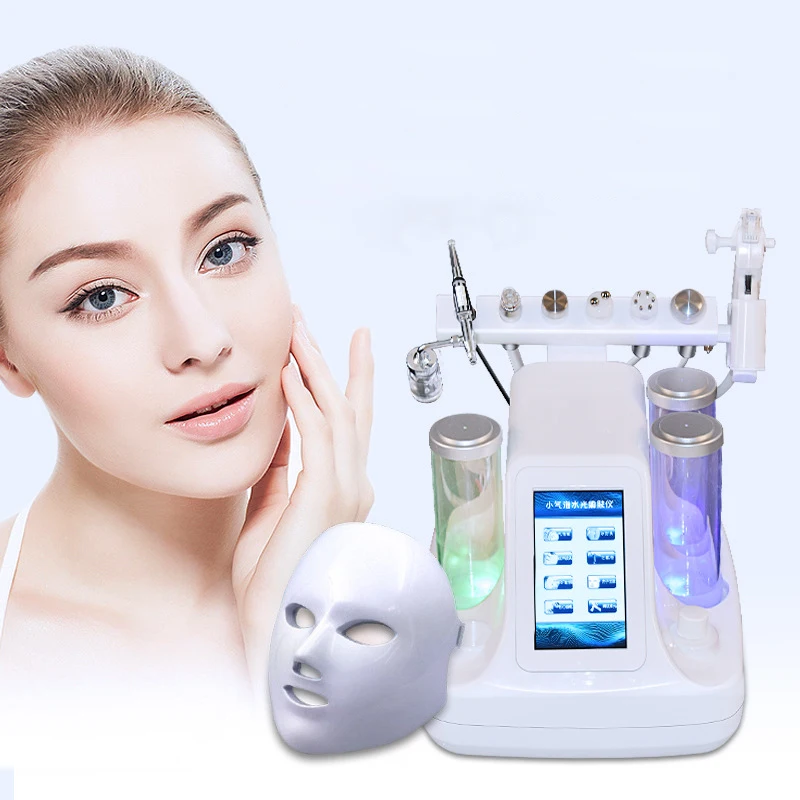  New 8 IN 1 Hydra Dermabrasion RF BIO-lifting Spa Facial Machine Water Jet Hydro Diamond Peeling Mic