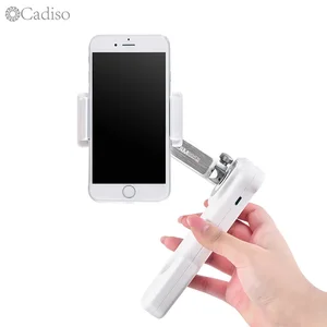 Fusitu X-Cam портативный мобильный видео 2-осевой шарнирный держатель для телефона стабилизатор для телефона iphone 8 plus samsung HUAWEI селфи-палка для смартфона - изображение