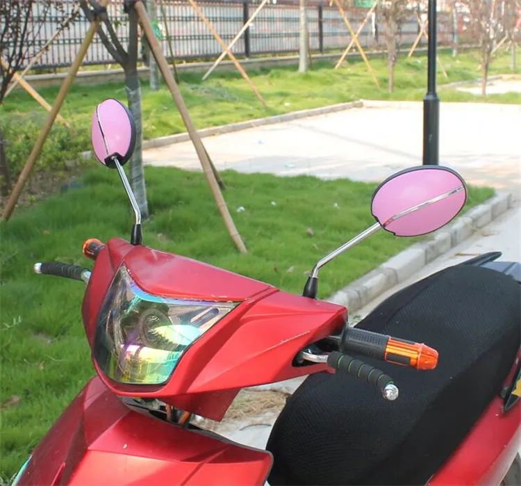 6 цветов moto rbike зеркало заднего вида мото зеркала велосипед ямы крест скутер боковые зеркала rcycle зеркало заднего вида