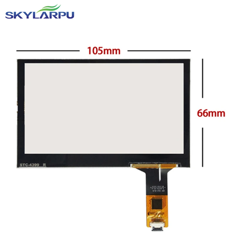 

New 105mm*66mm Capacitive External Touch Screen 105mm*66mm Handwritten Touch Panel Screen Glass Digitizer Free Shipping