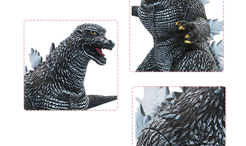 Dinosaur Figures Action Toys Collectible Model Gojira Horror Monster Japan Anime Dolls Decor Figurine Boy Children Gifts Cartoon 4
