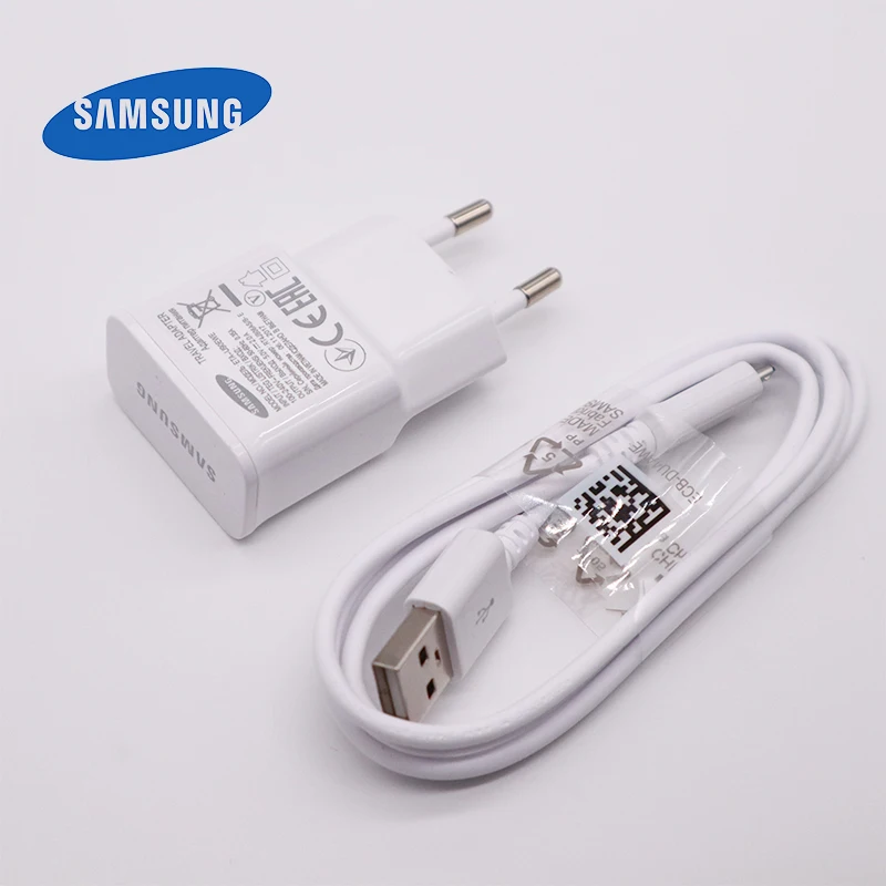 Оригинальное быстрое зарядное устройство Samsung micro usb кабель 1/1. 2/1. 5M 2A линия