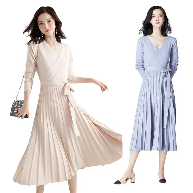 pink knitted sweater outfit