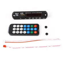 DC 5V Micro USB Power Supply TF Radio MP3 Decoder Board Cheapest 5V FM Audio Module for Car Remote Music Speaker