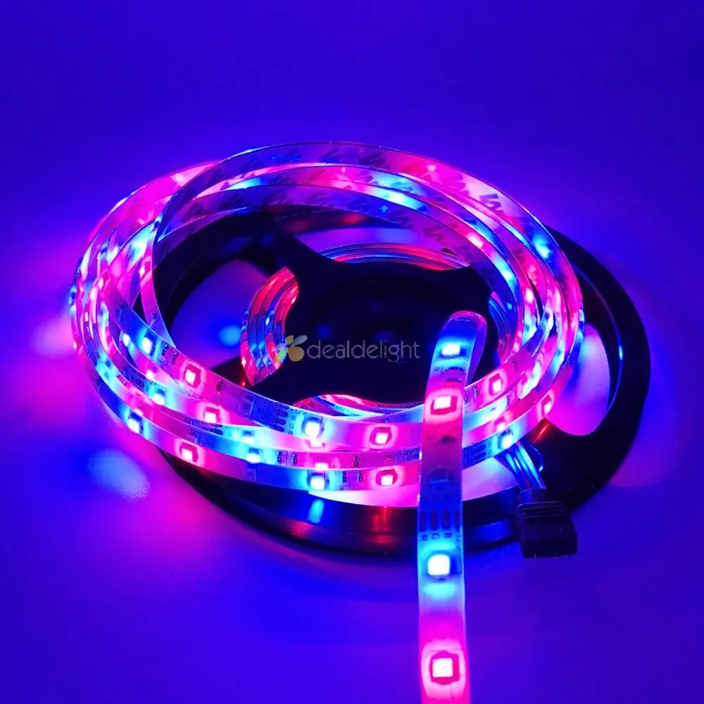 10 м 3528 SMD 2x5 м 300 светодиодный s RGB Водонепроницаемый гибкие Светодиодные ленты свет + 44 ключ мини ИК-пульт для украшения дома Бесплатная